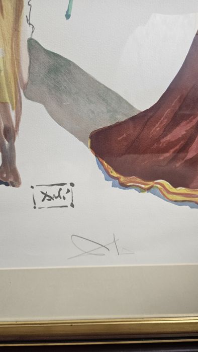 Tablou serigrafie Salvador Dali