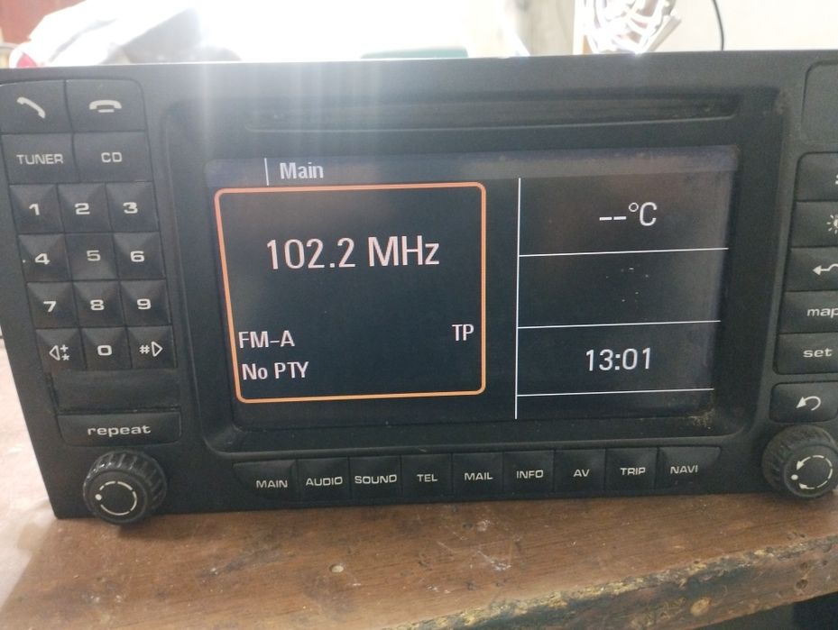 Porsche Cayenne головное устройство