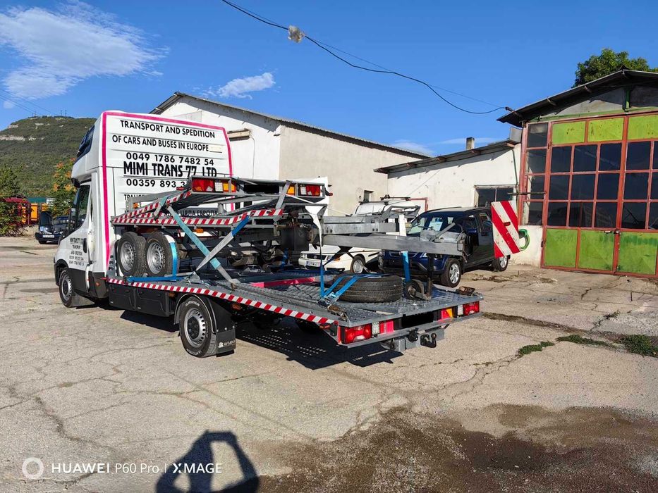 Платформа за автомобили, модел Бешантрейлърс