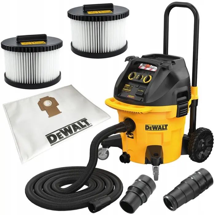 Прахосмукачка за сухо и мокро почистване DeWALT DWV905M, 1400 W, 38 л
