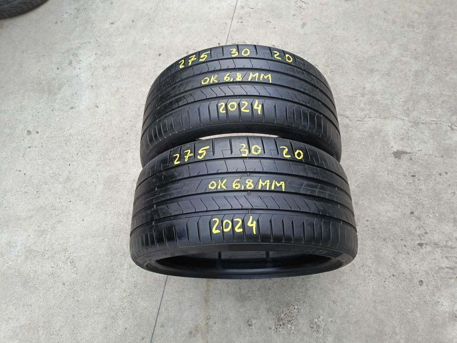 Doua anvelope de vara 275 30 20 pirelli p zero p z4 6,8 mm dot 2024