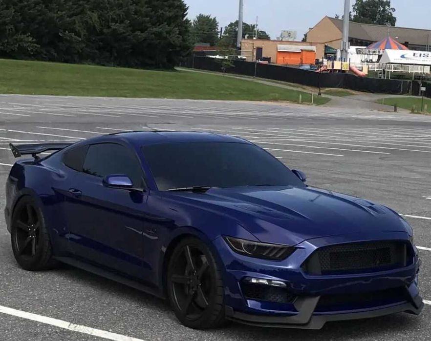 Предна броня + Ком. спойлер за брадичка MUSTANG SHELBY GT 350 15-17 г.