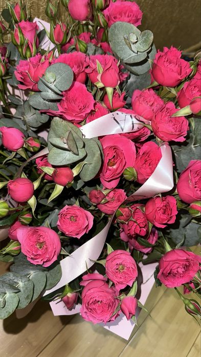 Кустовые розы. Цветы!