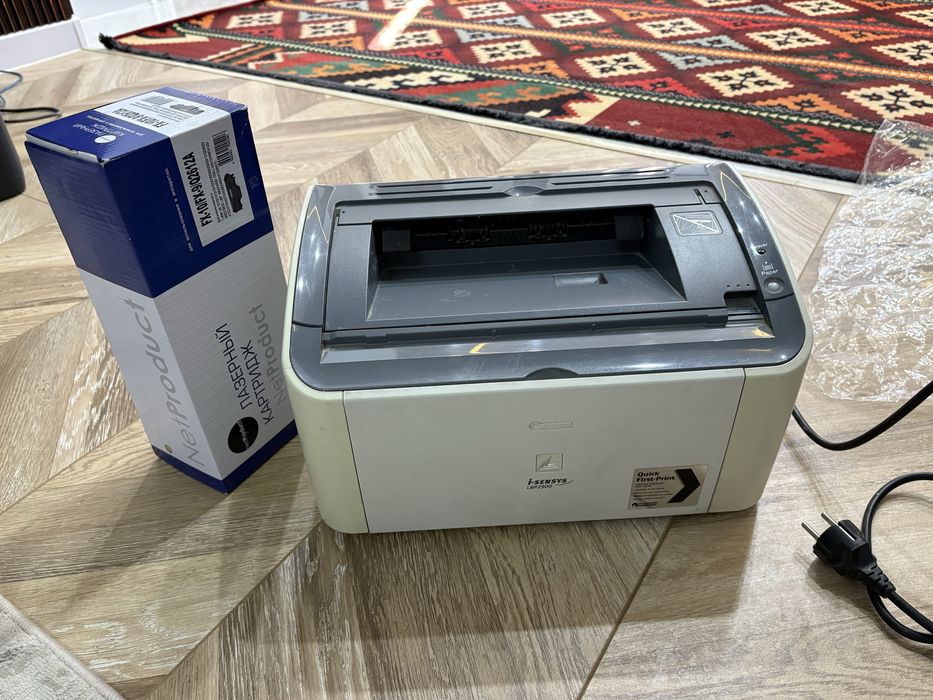 принтер чернобельый Canon