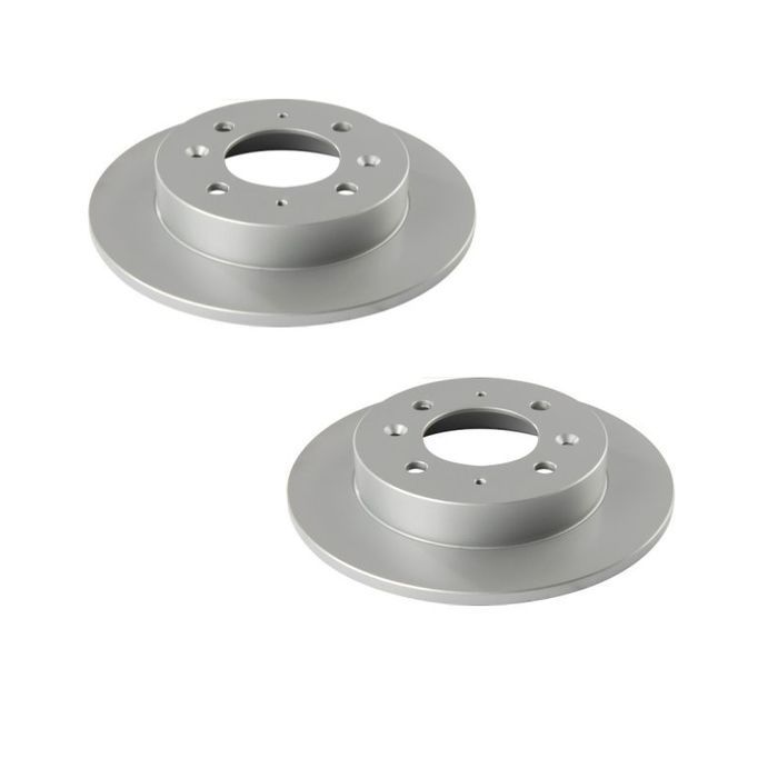 Set disc frana Kia Cerato 1 Saloon 202009, Cerato 1 Liftback 202008, Cerato 1 Liftback 202007, 257,5x10mm, montare: punte spate, plin, cu saiba de
