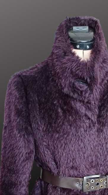 Палто, мохер,вълна и коприна.