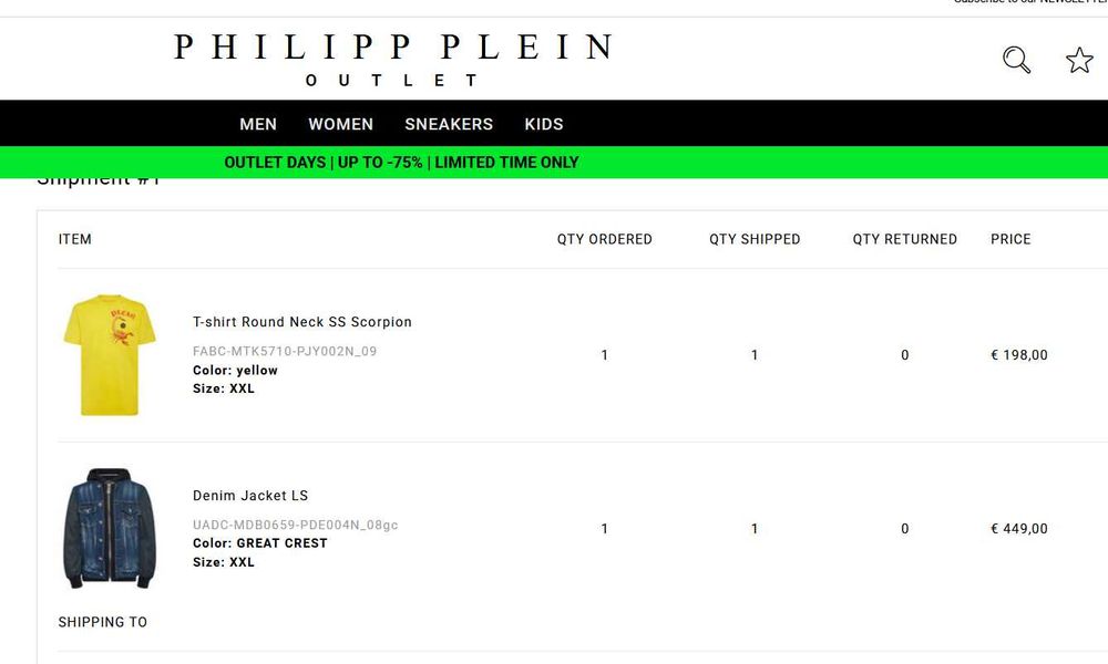 PHILIPP PLEIN оригинално ново дънково яке XXL