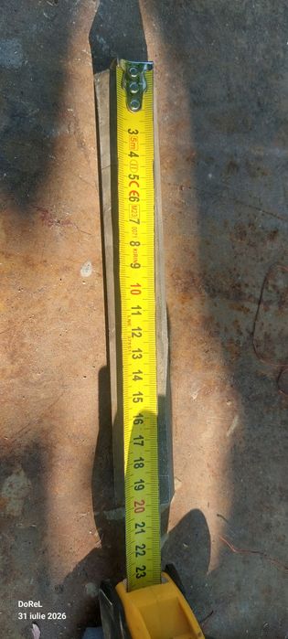 Bară inox alimentar grosime 50 mm lungime 300 mm