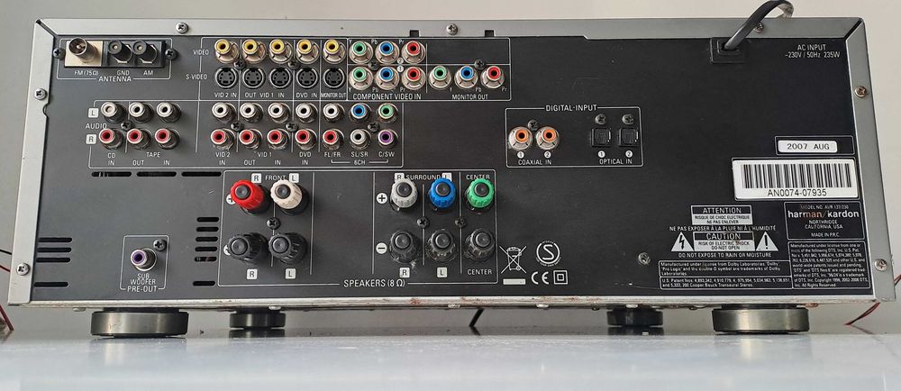 Harman Kardon AVR 137 Amplificator Receiver 5.1 Amplificator