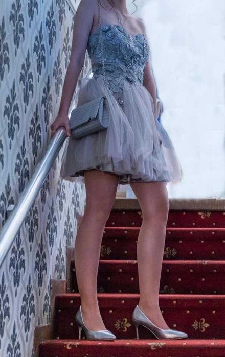 Rochie scurta pentru ocazii- bal de absolvire, banchet clasa a 8-a