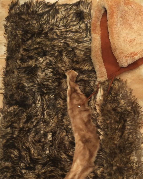 Мех капюшон скидка