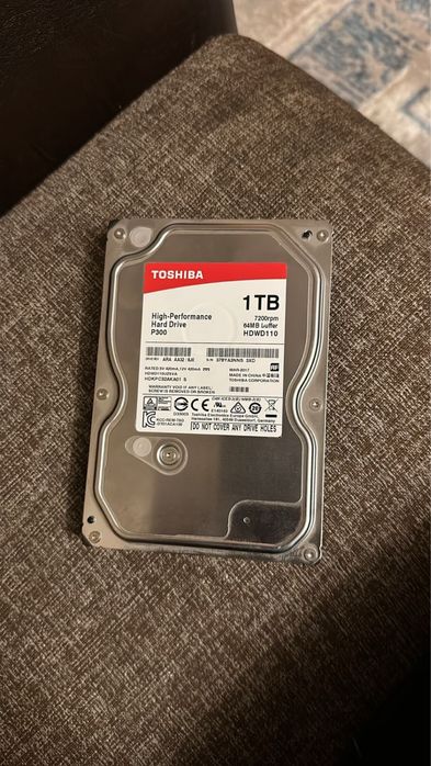 Hdd tishiba на 1TB