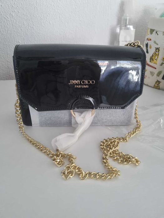 Jimmy Choo дамска лачена чанта
