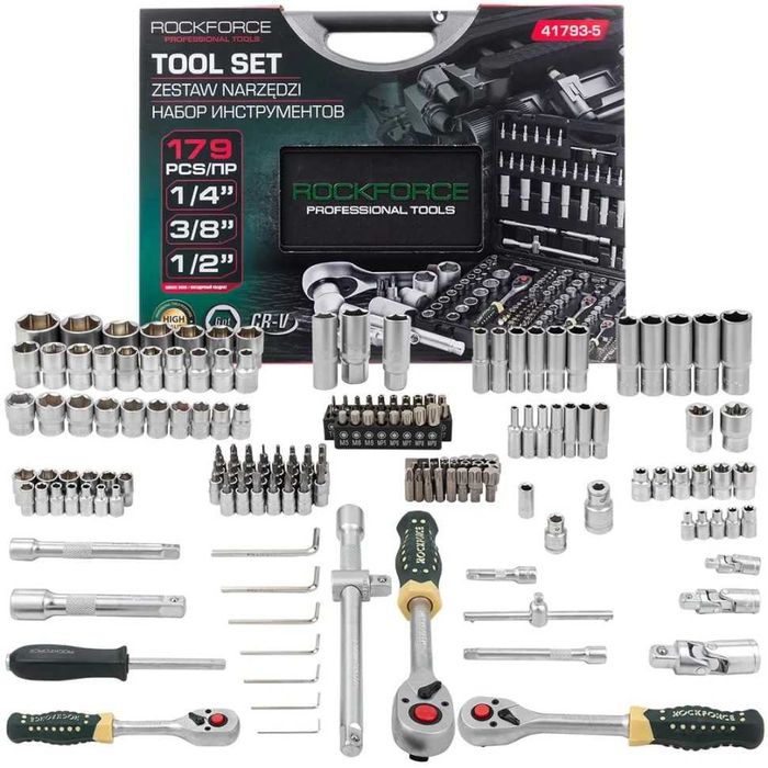 Гедоре 179 части ROCKFORCE RF-41793-5
