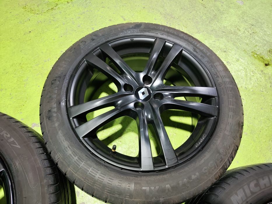 17 4x100 Renault лети джанти 4х100  черни