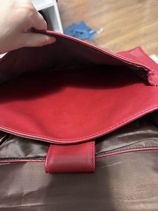 Винтажная satchel/сумка-портфель.