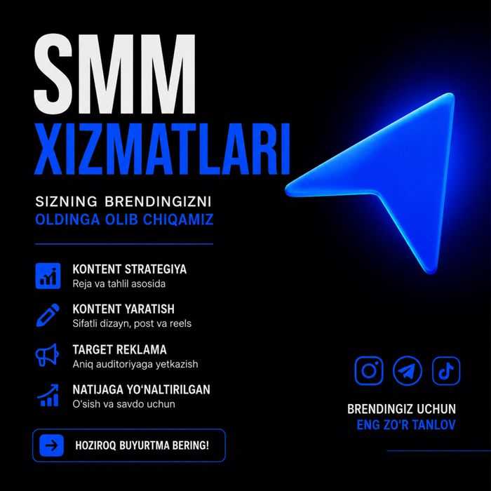 SMM xizmatlari / Услуги СММ