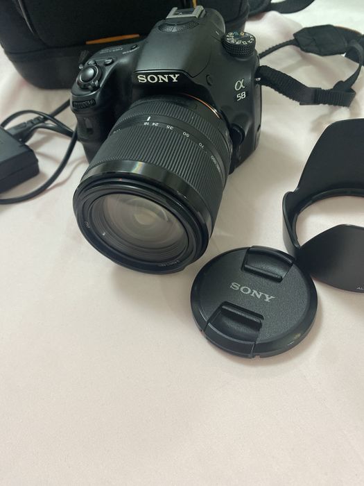 Sony α58 + объектив 18–135 мм