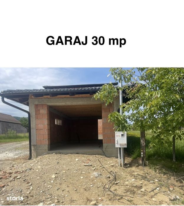Casa nouă singur în curte 160 mp P+E la roșu cu 500 mp teren Poplaca