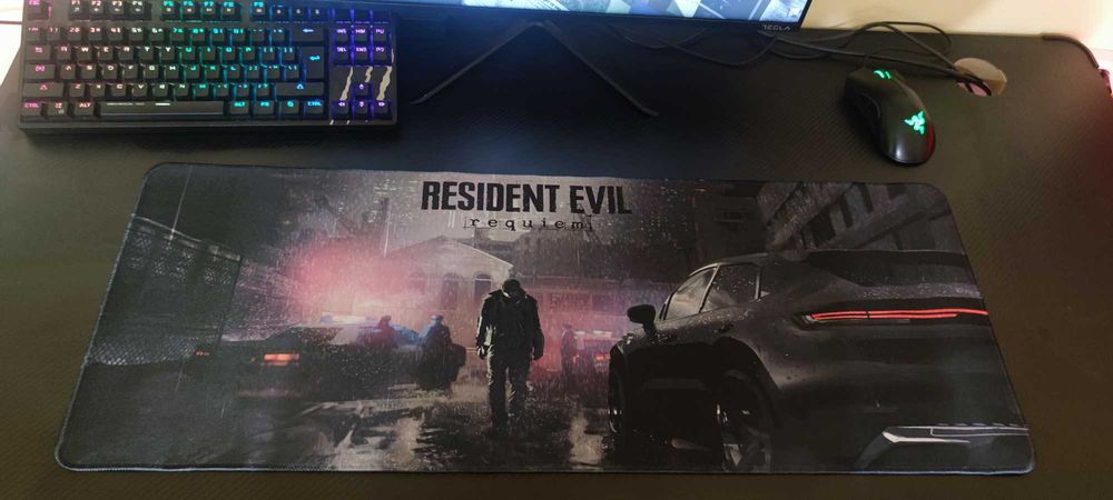 Resident Evil Requiem Mousepad Leon S. Kennedy x Porsche