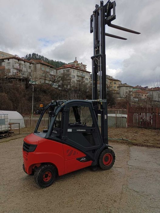 Мотокар Linde Дизел Н35 Триплекс Нов Внос Германия