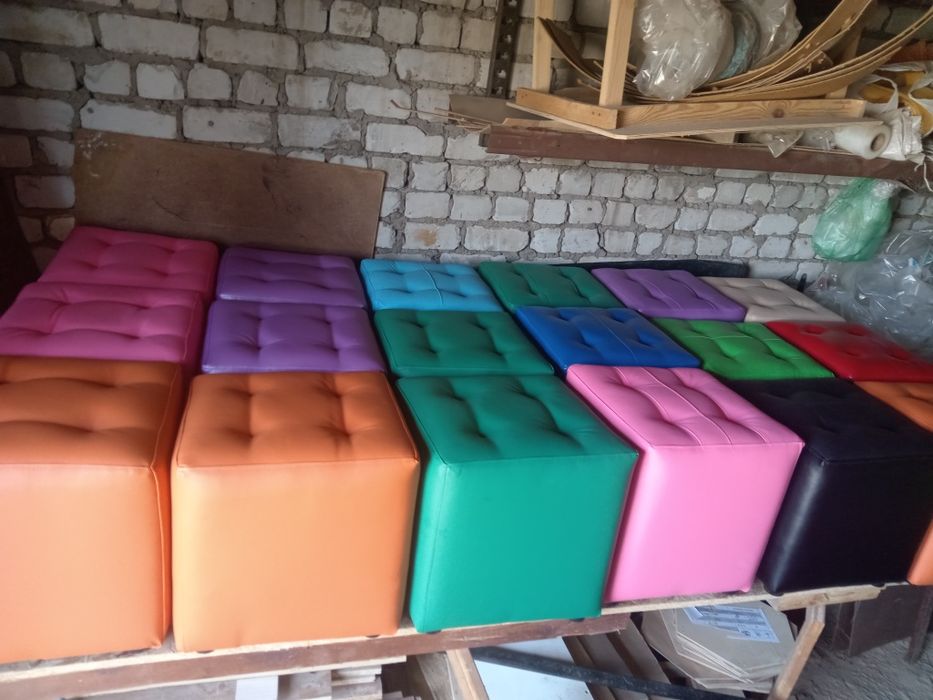 Продажа пуфики разных размеров