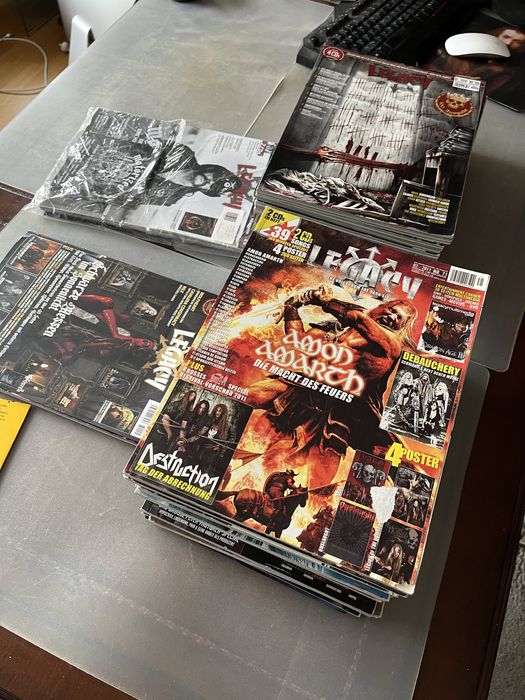 Colectie reviste in limba germana Legacy-the voice from the dark side