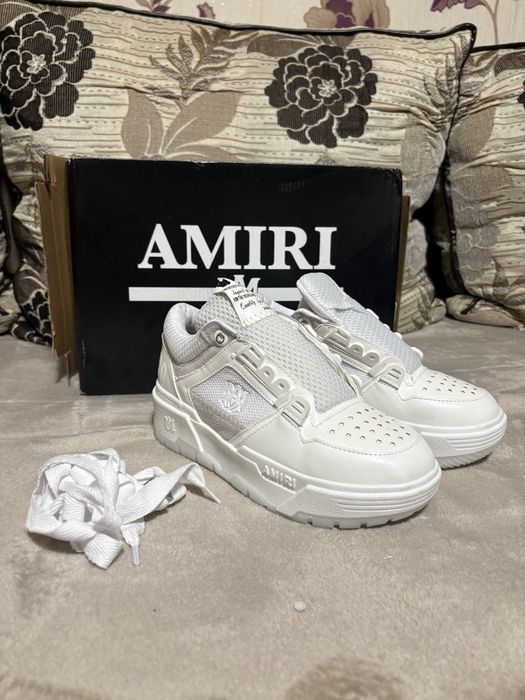 Amiri white MA1 full box