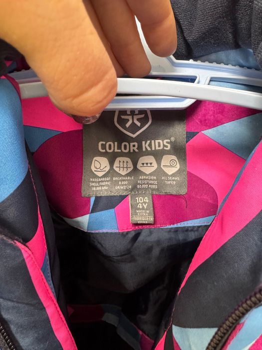 Детско ски яке за момиче Color kids 104