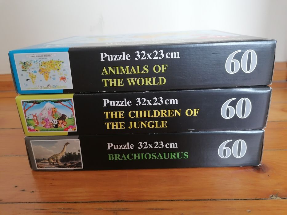 Пъзели за редене - 60 елемента.