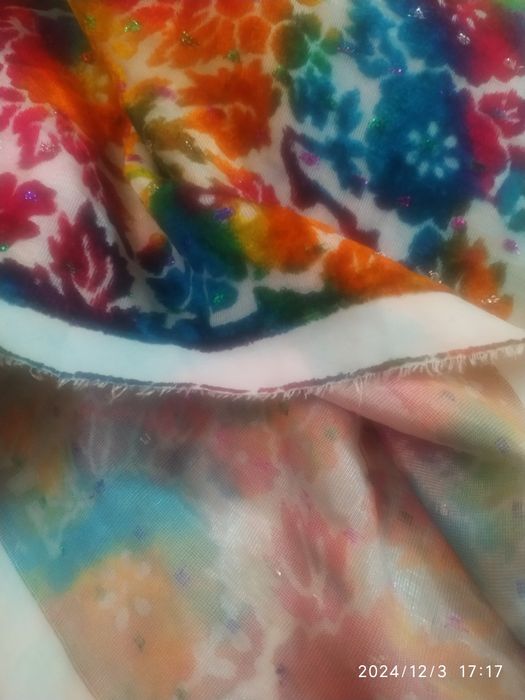 Ткань с блёстками"миллионерша"