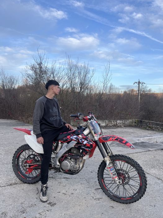 Cross honda crf 250r 2010