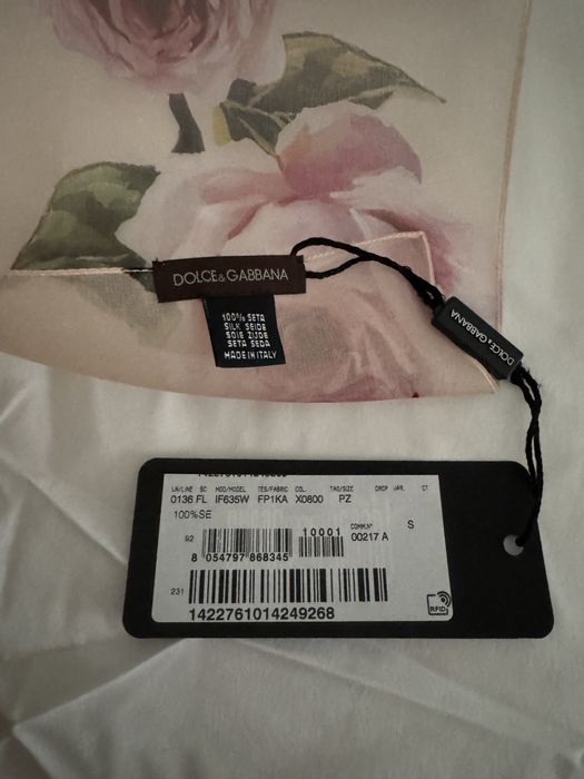 Dolce&Gabbana esarfa din 100% matase naturala