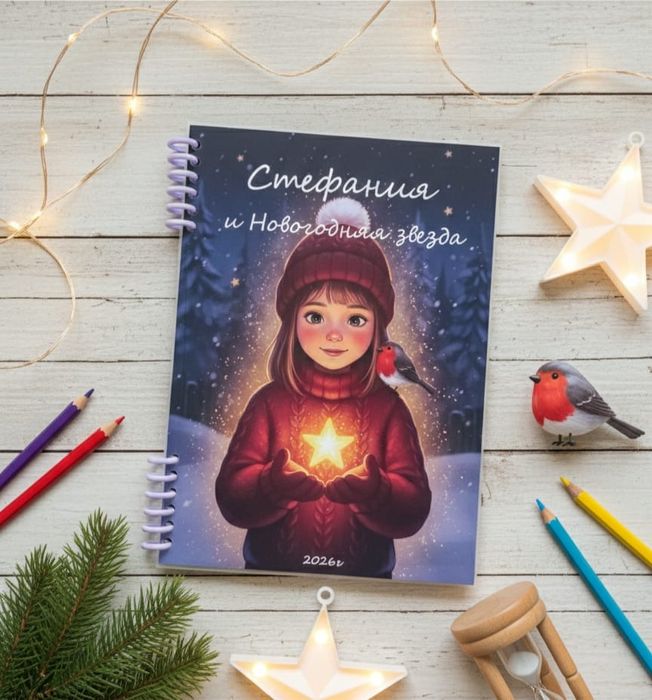 Подарок для мальчиков и девочек именная книга, игрушки куклы подарки