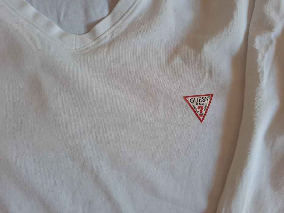 Bluza vara subtire originala Guess 100% bumbac