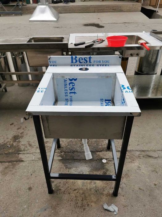 Мойка моечная ванна moyka нержавейка nerjaveyka кафе oshxona стол stol