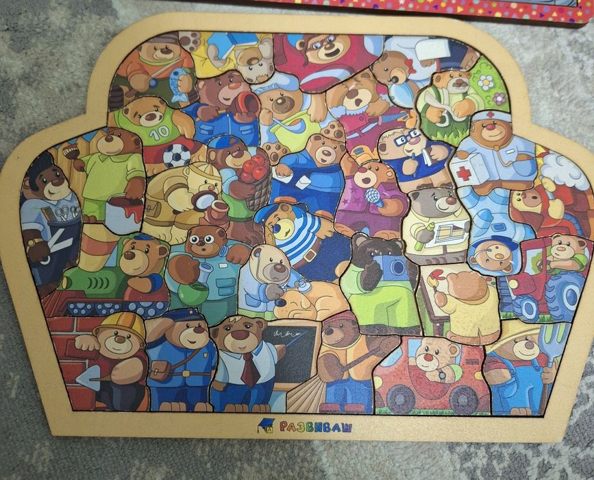 Продам деревянные головоломки, развивашки