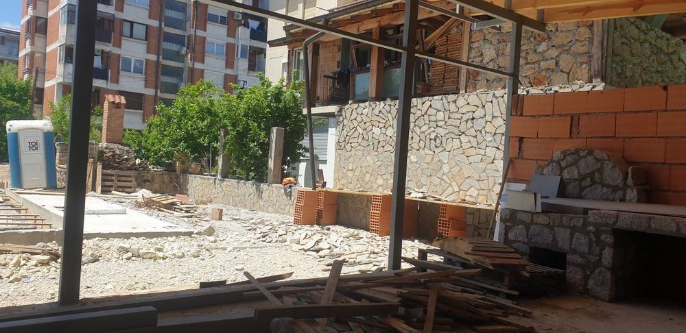 Естествен камък неоформен Металик за облицовка