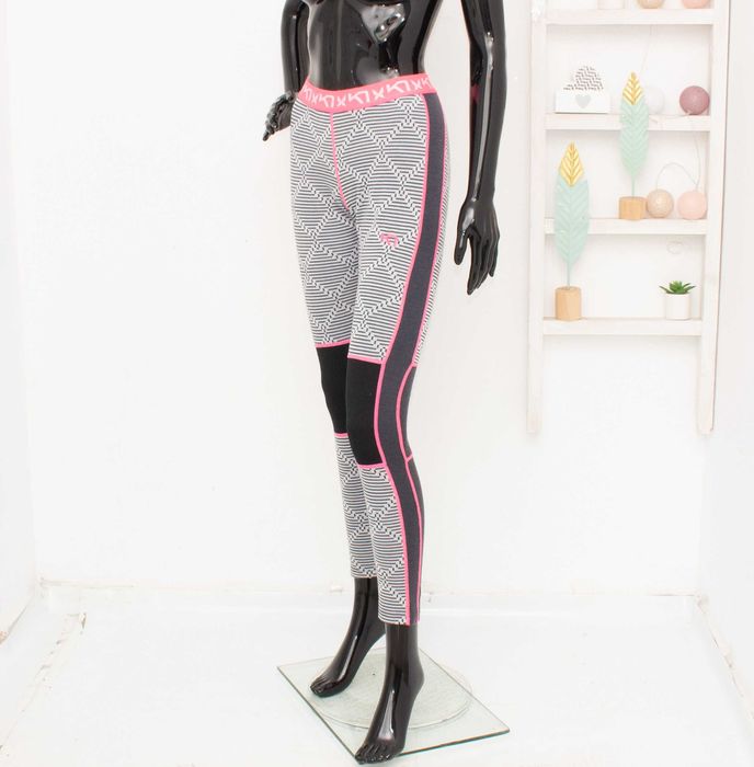 Kari Traa дамски клин сив термо бельо от мериносна вълна M