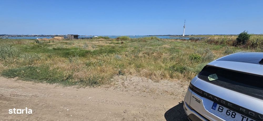 Teren 965mp.deschidere la 3 strazi, pe malul Lacului Techirghiol