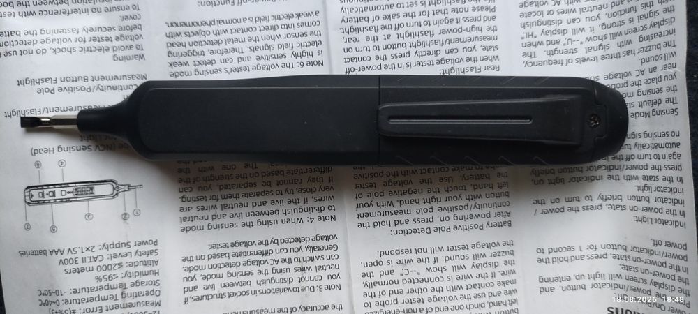Цифровой мультиметр ручка.