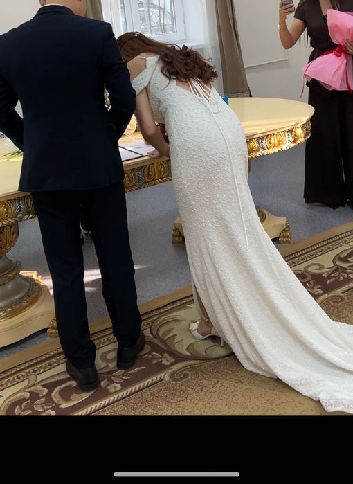 Платье белое на свадьбу, бракосочетания