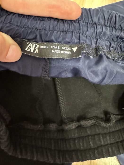 Zara панталон-анцуг и кожен панталон