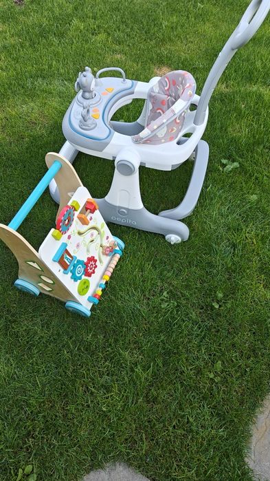 1.Pepita Jolly 4in1 premergator muzical. 2. Ante-premergător lemn