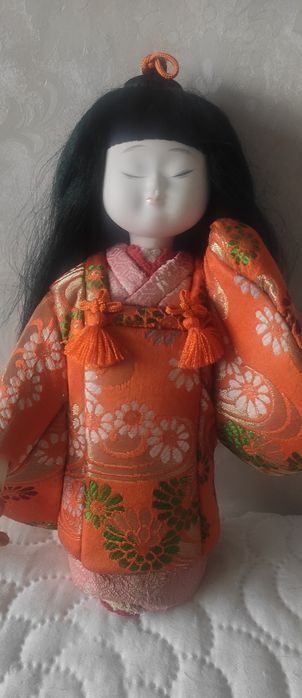 Японска антикварна кукла от 1930г. Оригинална кутия.