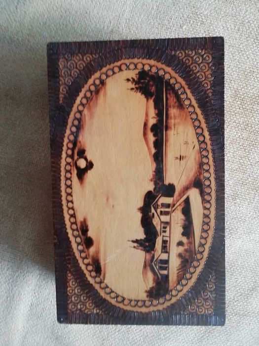 Антика - Руска кутия 20 Век, оригинална , антикварна , нова - 100 лв.