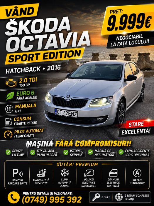 Skoda Octavia 2.0 TDI 150 CP