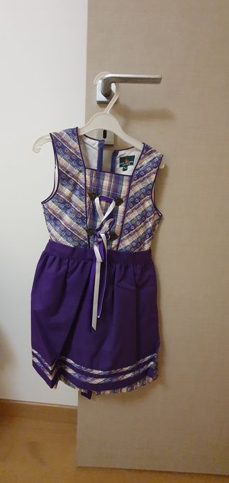 Costum traditional austriac bumbac 4 5 ani 104 110 nou