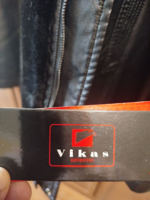 Кожаная куртка с мехом