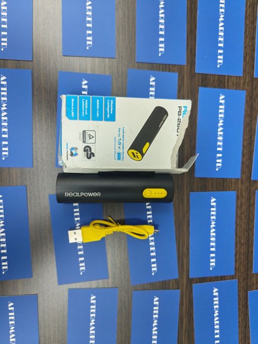 Външна батерия RealPower PB-260 Power Bank 2600mAh